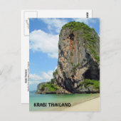 Carte postale Krabi Thaïlande (Devant / Derrière)
