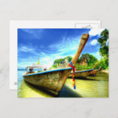 Carte Postale Krabi Thaïlande (Devant / Derrière)