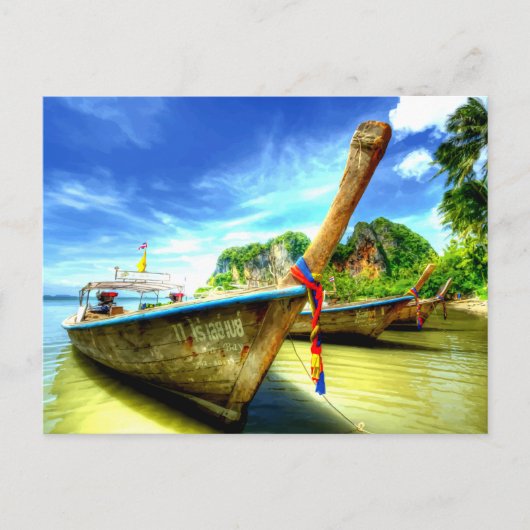 Carte Postale Krabi Thaïlande (Devant)