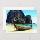 Carte Postale Krabi, Thaïlande (Devant / Derrière)