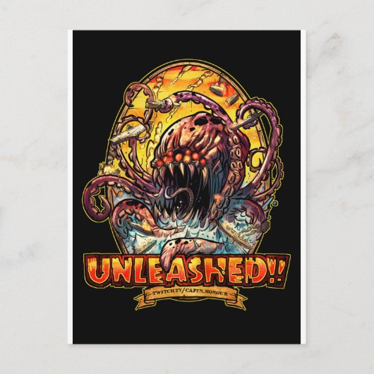 Carte Postale Kraken Unleashed (Devant)