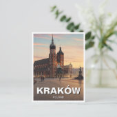 Carte Postale Krakow Pologne Travel (Debout devant)