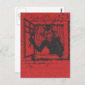 Carte Postale Krampus (Devant / Derrière)