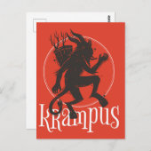 Carte Postale Krampus (Devant / Derrière)