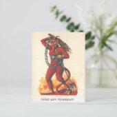 Carte Postale Krampus (Debout devant)