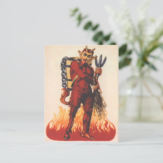 Carte Postale Krampus (Debout devant)