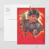 Carte Postale Krampus (Devant / Derrière)