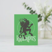 Carte Postale Krampus Green (Debout devant)