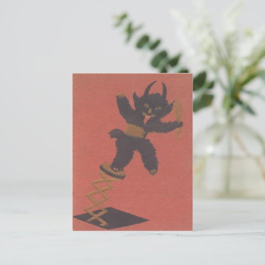 Carte Postale Krampus Jack-In-A-Box (Debout devant)