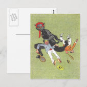 Carte Postale Krampus Kidnapping (Devant / Derrière)