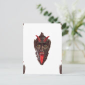 Carte Postale krampus vintage (Debout devant)