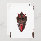 Carte Postale krampus vintage (Devant / Derrière)