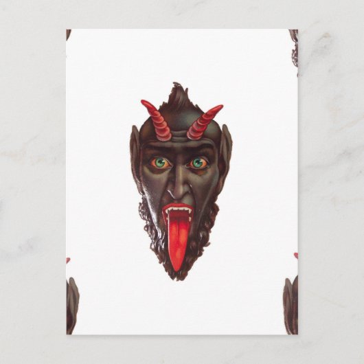 Carte Postale krampus vintage (Devant)