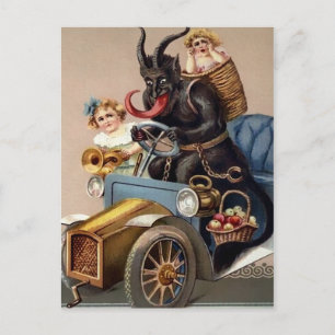 Carte Postale Krampus vintage