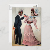 Carte Postale Krampus vintage Proposition (Devant / Derrière)