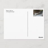 Carte Postale Krankenzimmer (Dos)