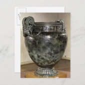 Carte Postale Krater, de la tombe d'une princesse de Vix (Devant / Derrière)