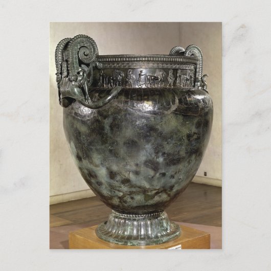 Carte Postale Krater, de la tombe d'une princesse de Vix (Devant)