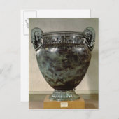 Carte Postale Krater, de la tombe d'une princesse de Vix (Devant / Derrière)