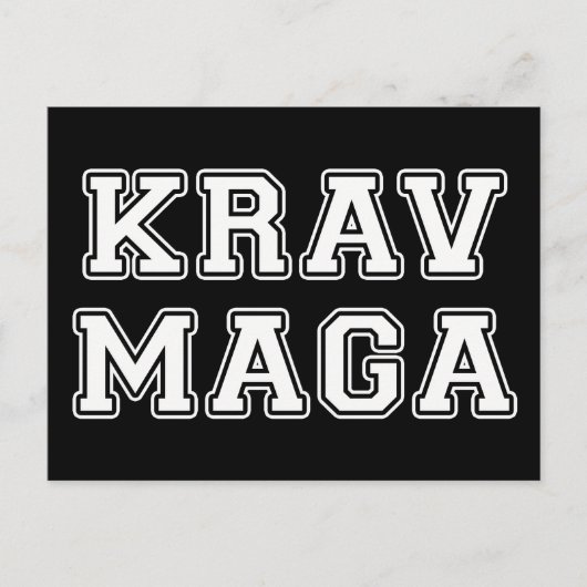 Carte Postale Krav Maga (Devant)