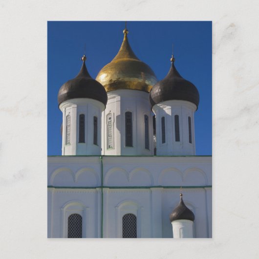 Carte Postale Kremlin de Pskov et cathédrale de la Trinité (Devant)