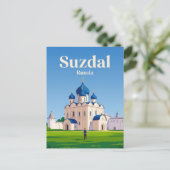 Carte Postale Kremlin de Souzdal Russie (Debout devant)