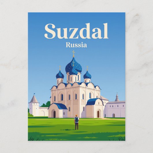 Carte Postale Kremlin de Souzdal Russie (Devant)
