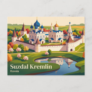 Carte Postale Kremlin de Souzdal Russie