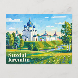 Carte Postale Kremlin de Souzdal Russie