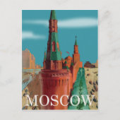 Carte Postale Kremlin, Moscou, vue d'ensemble (Devant)