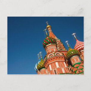 Carte Postale Kremlin, Vasiliy Blessed   Moscou, Russie