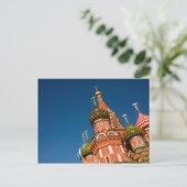 Carte Postale Kremlin, Vasiliy Blessed | Moscou, Russie (Debout devant)