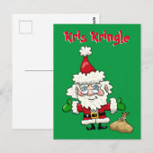 Carte Postale Kris Kringle (Devant / Derrière)