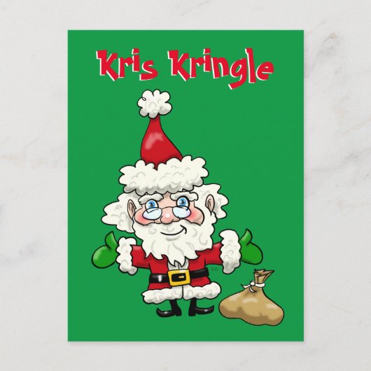 Carte Postale Kris Kringle (Devant)