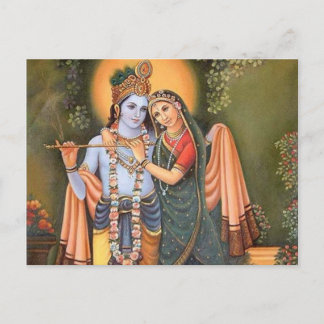 Carte Postale krishna