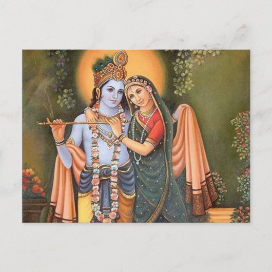 Carte Postale krishna (Devant)