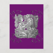 Carte postale Krishna et Radha (Devant)