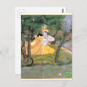Carte Postale Krishna et Radha (Devant / Derrière)
