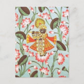 carte postale krishna pichwai (Devant)