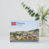 Carte Postale Kristiansund Norvège (Debout devant)