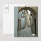 Carte Postale Krk (Devant / Derrière)