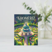 Carte Postale Kroměříž République tchèque (Debout devant)