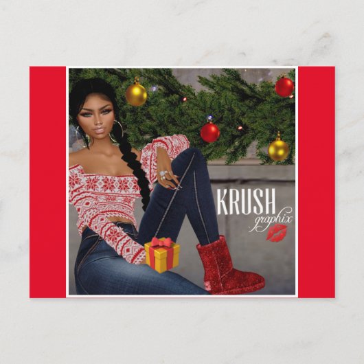 Carte Postale Krush Graphix par Ahsek Novel Postcard 12 (Devant)