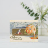 Carte Postale KRW Vintage Halloween Mice (Debout devant)