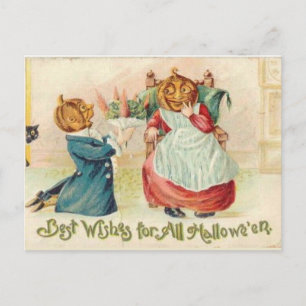 Carte postale KRW Vintage Halloween Wis