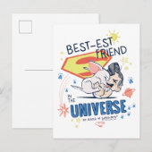 Carte Postale Krypto & Superman : meilleur ami dans l'univers (Devant / Derrière)