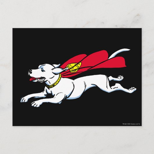 Carte Postale Krypto the dog (Devant)