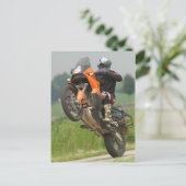 Carte Postale KTM Wheelie (Debout devant)