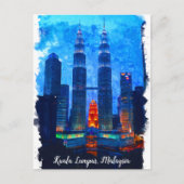 Carte Postale Kuala Lumpur Malaisie Asie Travel (Devant)