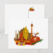 Carte Postale Kuala Lumpur - Mayalsia.png (Devant / Derrière)